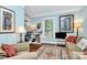 Comfortable office with built-in shelves and natural light at 8500 Peyton Randolph Dr, Charlotte, NC 28277