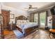 Charming bedroom with wood floors, natural light, and a decorative bedframe at 106 Guffey Rd, Cherryville, NC 28021