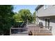 Overhead view of the deck and backyard featuring trees and greenery at 2949 Glenstone Dr, Rock Hill, SC 29730