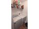Convenient laundry area featuring modern washer and dryer with extra storage space at 311 Wilkes Place Dr, Fort Mill, SC 29715