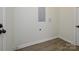 A minimalistic laundry room features clean lines and functional design at 4833 Verde View Dr, Gastonia, NC 28056