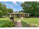Charming one-story home with a well-maintained front yard, brick walkway, and inviting curb appeal at 810 Lakeview Dr, Pineville, NC 28134