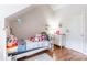 Bright bedroom featuring a collection of plush toys, hardwood floors, and charming decor at 1274 Winding Path Rd, Clover, SC 29710