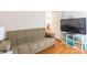 Comfortable living room with hardwood flooring and ample seating at 1274 Winding Path Rd, Clover, SC 29710