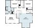 Second floor layout featuring the owner's suite, bedrooms, and a loft area at 1488 Kate Cecil Way, York, SC 29745