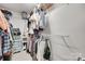 Walk-in closet with organized clothing racks, shelving, and ample storage space for wardrobe needs at 2103 Cantata Ct, Matthews, NC 28105