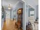 Inviting foyer with hardwood floors and classic decor, creating a warm and welcoming entrance to the home at 315 Talon Dr, Salisbury, NC 28147
