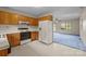 View of the kitchen that is complete with ample storage at 416 Park Ave, Granite Quarry, NC 28072