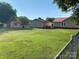Expansive grassy backyard features a shed and plenty of open space at 4303 Grier St, Gastonia, NC 28056
