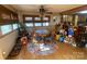 Bright dining area with a table set for four, located next to a sunny window at 4303 Grier St, Gastonia, NC 28056
