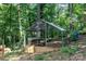 Chicken coop provides a practical and sustainable feature for raising poultry in a backyard setting at 109 Joe Teague Rd, Hickory, NC 28601