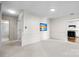 Neutral living space featuring access to kitchen area and natural lighting at 109 Joe Teague Rd, Hickory, NC 28601