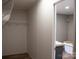Walk-in closet with wire shelving and wood floors at 1856 Kemp Cir, Shelby, NC 28152