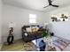 Bright living room with modern decor, a comfortable sofa, and view into the kitchen at 1919 Gay St, Statesville, NC 28625