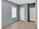 The bedroom features wood-look flooring, neutral walls, and natural light at 2611 Dallas Stanley Hwy, Stanley, NC 28164