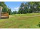 A spacious, open side yard with lush green grass at 2611 Dallas Stanley Hwy, Stanley, NC 28164