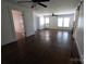 Spacious living room with hardwood floors and natural light at 1257 Reese Roach Rd, Rock Hill, SC 29730