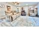 Spacious living room with cozy seating and open floorplan at 287 Ben Eller Ln, Taylorsville, NC 28681