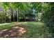 Spacious backyard with shade trees and a grassy area, providing a serene and private outdoor space at 404 Community St, Rock Hill, SC 29730