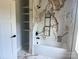 Bathroom featuring new marble tile, modern fixtures, and a clean, contemporary design at 908 30Th Avenue Nw Dr # 2, Hickory, NC 28601