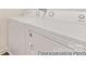 Modern white Amana washer and dryer at 6032 Santee River Way # 50, Belmont, NC 28012