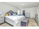 Bright main bedroom with an en suite bathroom and walk-in closet, offering convenience and comfort at 902 Silverberry St, Gastonia, NC 28054