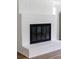 A close up of the beautiful fireplace in the living room at 104 Spargo St, Gastonia, NC 28056