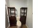 Bathroom featuring a toilet flanked by two decorative shelving units at 3085 Faith Rd, Salisbury, NC 28146