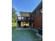 Exterior view of elevated deck, outdoor living space with view to yard at 3085 Faith Rd, Salisbury, NC 28146