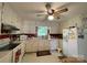 Functional kitchen with ample cabinet space and neutral finishes at 506 Hearne Farm Rd, Mount Gilead, NC 27306