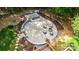 Stone patio area with comfortable seating and landscaping, great for outdoor gatherings at 6639 Camp Creek Rd, Lancaster, SC 29720