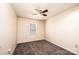 Bedroom featuring neutral paint, carpet, a window, and a ceiling fan at 709 21St Ne Ave, Hickory, NC 28601