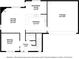 Floor plan highlighting the layout of the living room, kitchen, and garage at 8351 Rolling Meadows Ln, Huntersville, NC 28078