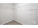Walk-in closet featuring installed metal shelving and neutral carpet at 3037 Ora Smith Rd, Lincolnton, NC 28092