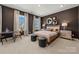 Stylish bedroom featuring modern decor, plenty of light, and comfort at 5361 Mint Harbor Way # 0301, Charlotte, NC 28269