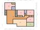 Floor plan showcasing the home's layout, including bedrooms, bathrooms, and living spaces at 1904 E Innes St, Salisbury, NC 28146