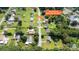Aerial view of property at 2321 Cline St, Statesville, NC 28677, showing the parcel lines at 2321 Cline St, Statesville, NC 28677