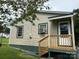 A close side view of the house entrance at 2321 Cline St, Statesville, NC 28677