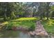 Aerial view of the property with a large backyard and river access at 3770 Buck Point Rd, Catawba, NC 28609