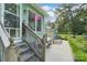 Cozy patio with outdoor seating and a view of the spacious backyard at 3770 Buck Point Rd, Catawba, NC 28609