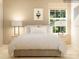 Cozy bedroom with neutral tones, a comfortable bed, and a bright window view at 1606 Swallow Tail Dr, Cramerton, NC 28012