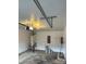 Clean garage with overhead lighting at 2113 Ballingarry Dr, Statesville, NC 28625