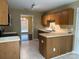 Functional kitchen featuring wood cabinets, stainless steel appliances, and ample counter space at 2113 Ballingarry Dr, Statesville, NC 28625