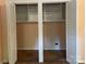 Spacious open closet with shelving for storage at 1320 Kings Cir, Shelby, NC 28150