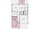 The floorplan showcases an open-concept design with a kitchen, dining area, gathering room, and a bedroom suite at 143 Goorawing Ln, Mooresville, NC 28115