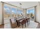 Bright dining room showcases large windows and sliding glass doors, providing plenty of natural light at 150 Nicholson Ln, Mooresville, NC 28115