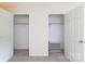 Spacious double closets with shelving units, perfect for storage and organization at 238 Pointe Cir, Rock Hill, SC 29732