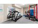 Gym area with a treadmill, weight rack, and mirror for fitness enthusiasts at 4552 Sawgrass Ct, Denver, NC 28037