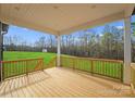 Wooden deck with access to a large backyard at 179 Heartland Dr # 8, Rock Hill, SC 29732