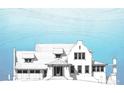 Architectural rendering of a charming two-story home with attached garage at 1052 Ventosa Dr, Denver, NC 28037